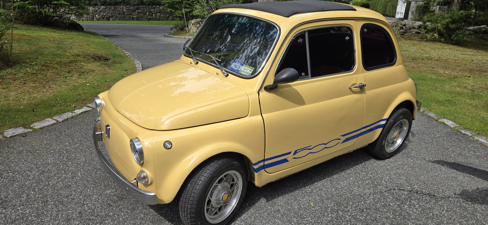 Luigi, 1972 Fiat 500 L — plate 06