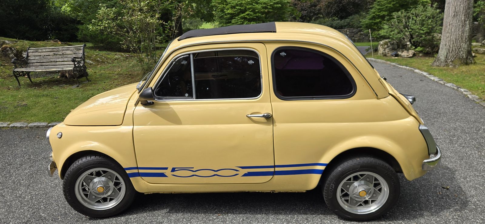 Luigi, 1972 Fiat 500 L — plate 10