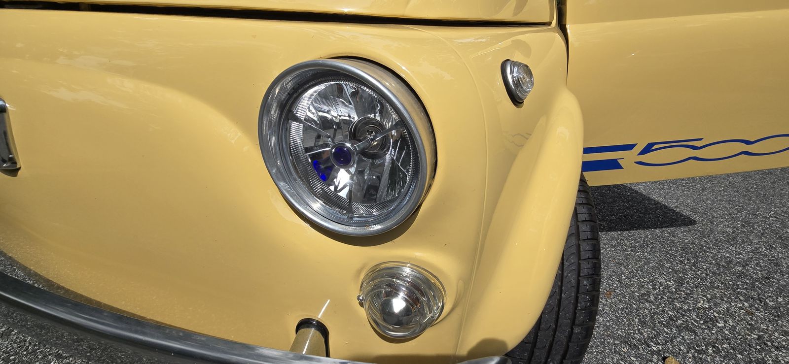 Luigi, 1972 Fiat 500 L — plate 39